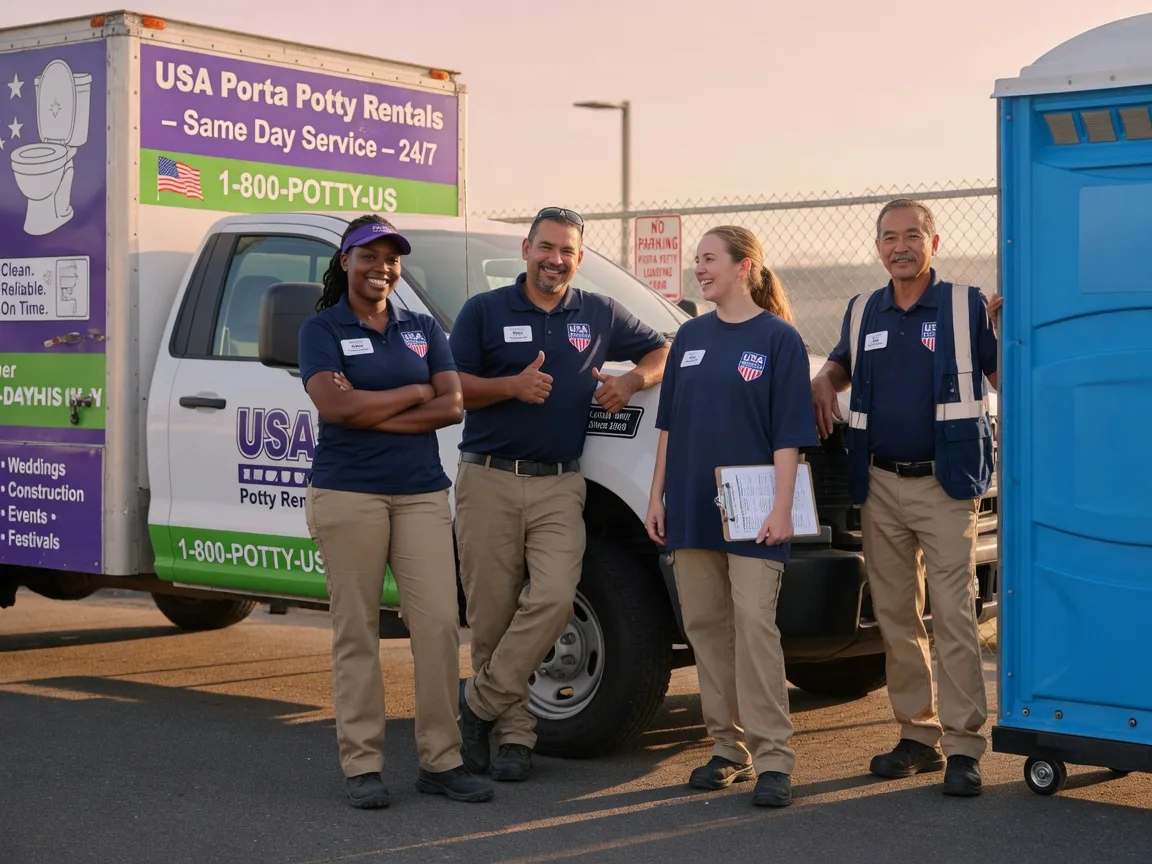 Porta Potty Rental company in Dryfork, WV